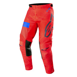 Alpinestars Racer Tech Atomic MX Pants - Red Dark Navy Blue (HOT BUY)