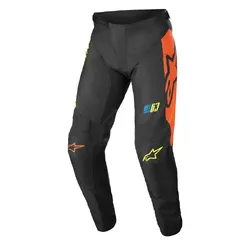 Alpinestars Racer Compass Pants - Black/Yellow/Coral