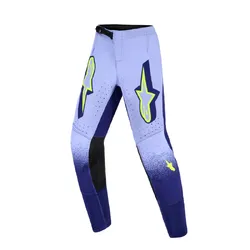 Alpinestars Youth Supertech Scenz Pant - Purple/Fluro Red