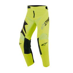 Alpinestars Youth Racer Factory MX Pants - Black Fluro Yellow  