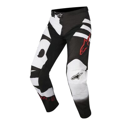Alpinestars Youth Racer Braap MX Pants - Black White Red - Size 22