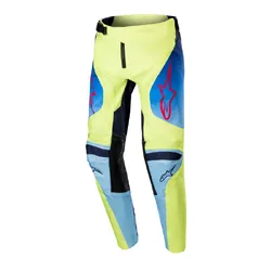 Alpinestars Racer Hoen Pant Youth - Fluro Royal Blue/Blue/Navy