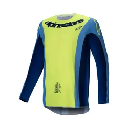 Alpinestars Techstar Melt Jersey - Fluro Red/Yellow/Blue