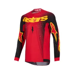Alpinestars Supertech Scenz Jersey - Red/Black/Yellow