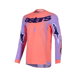 Alpinestars Supertech Scenz Jersey - Coral/Purple