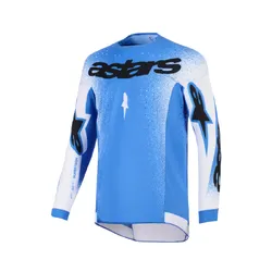 Alpinestars Supertech Scenz Jersey - Clear/Blue/White