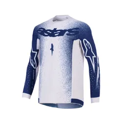 Alpinestars Supertech Scenz Jersey - Light Grey/Dark Blue