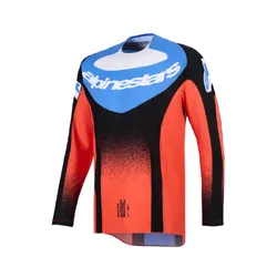 Alpinestars Techstar Knif Jersey - Orange/Black/Clear/Blue