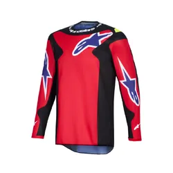 Alpinestars Fluid Grid Jersey - Red/Black/Purple