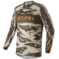 Alpinestars Youth Racer Tactical Jersey - Military Sand/Camo