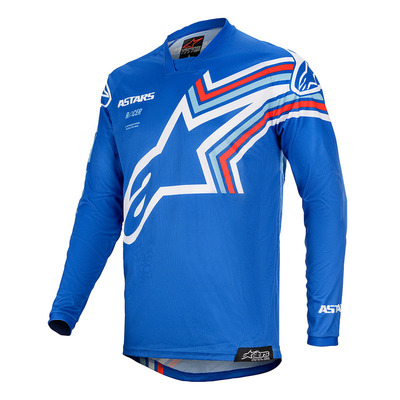 Alpinestars Youth Racer Braap MX Jersey - Blue/OffWhite