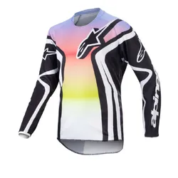 Alpinestars Racer Semi Jersey Youth - Black Multicolour