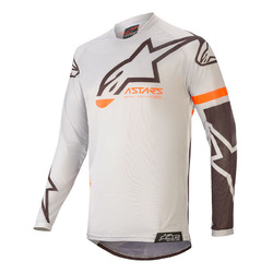 Alpinestars Youth Racer Compass MX Jersey - Grey/Black