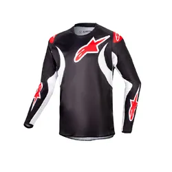 Alpinestars Racer Lucent Jersey Youth - Black/White - XL