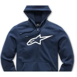 Alpinestars Ageless II Zip Hoodie - Navy/White