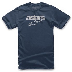 Alpinestars Heritage Blaze T-Shirt - Navy/White