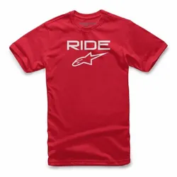 Alpinestars Kids Ride 2.0 Tee - Red/White - XL