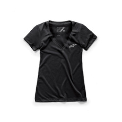 Alpinestars Womens Ageless Vneck T-Shirt - Black