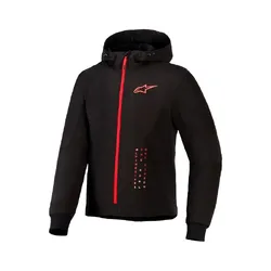 Alpinestars Radium Tech Hoodie - Black/Bright Red