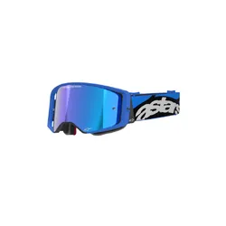 Alpinestars Supertech Stream Goggle - Mirror Blue Lens