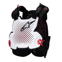 Alpinestars A4 Plasma Chest Protector - Black/Red/White