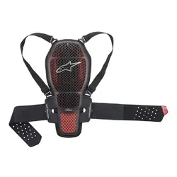 Alpinestars Nucleon KR1 Cell Back Protector w/Straps - Red/Black