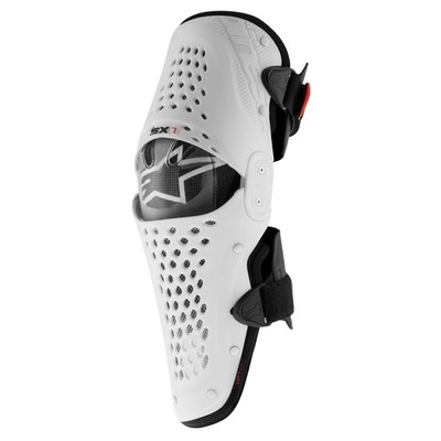 Alpinestars SX1 MX Knee Guard Set - White