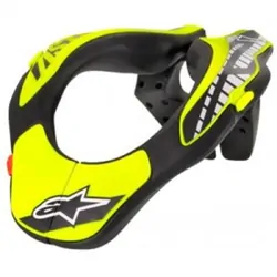 Alpinestars Youth Neck Support - Black/Yellow - L/XL