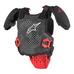 Alpinestars Youth A5 Chest Protetor V2 MX/MTB Armour - Black/Red