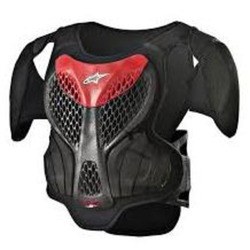 Alpinestars Youth A5 Body MX Armour - Black/Red