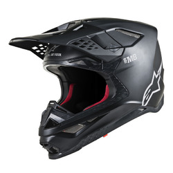 Alpinestars Supertech SM8 Solid MX Helmet ECE - Matt Black