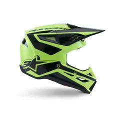 Alpinestars SM3 Heat Helmet - Fluro Red/Yellow/Gloss Black