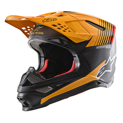 Alpinestars Supertech SM10 Dyno MX Helmet ECE - Orange/Black