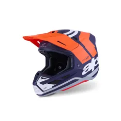 Alpinestars SM7 Core Helmet - Orange/Matte Black