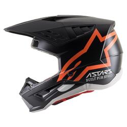 Alpinestars SM5 Compass ECE MX Helmet - Matt Black/Fluro Orange