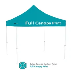 Altegra 3x3m Marquee Premium Steel Frame Full Printed canopy