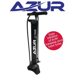 Azur Tubeless Pump - Fluro Orange
