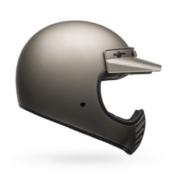 Bell Moto 3 Motorcycle Helmet - Independent Matte Titanium - XS 53-54cm (HOT BUY)
