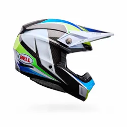 Bell Moto-10 Spherical Grid - White/Black