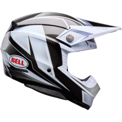Bell Moto-10 Spherical Grid - White/Black/Grey
