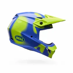 Bell MX-10 MIPS Camo - Fluro Yellow
