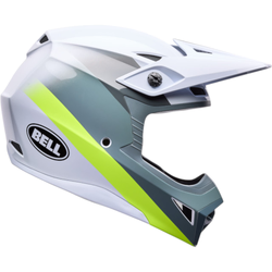 Bell MX-10 MIPS Aviator - White/Green