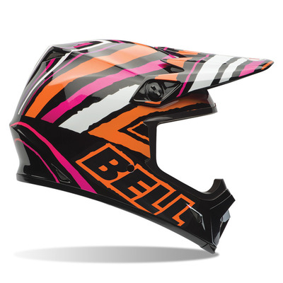 Bell Mx 9 Tagger Scrub Pink 15 MX Helmet 