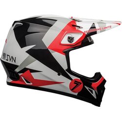 Bell MX-9 MIPS SE Seven Battleship - Red/White - XL