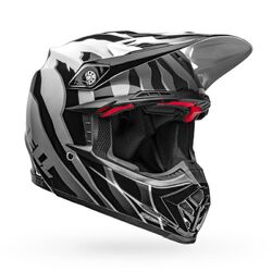Bell Moto-9S Flex Claw MX Helmet - Black/White