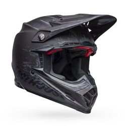 Bell Moto-9S Flex Fasthouse Mojave MX Helmet - Matte Black/Grey
