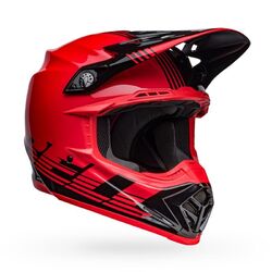 Bell Moto-9 MIPS Louver MX Helmet - Black/Red