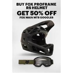 Fox Proframe RS Helmet &amp; Goggle Bundle Deal