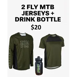 Fly MTB Jersey Bundle Deal - Dark Forest