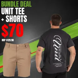 UNIT Tee &amp; Shorts Bundle Deal